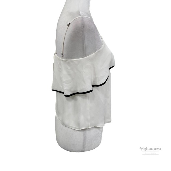 alice + olivia Stacey Bendet Tiered Silk Tank NWT - Picture 6 of 9